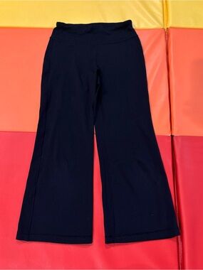 Athleta Black Active Flare Capris